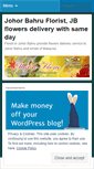 Mobile Screenshot of johorbahruflorist.com